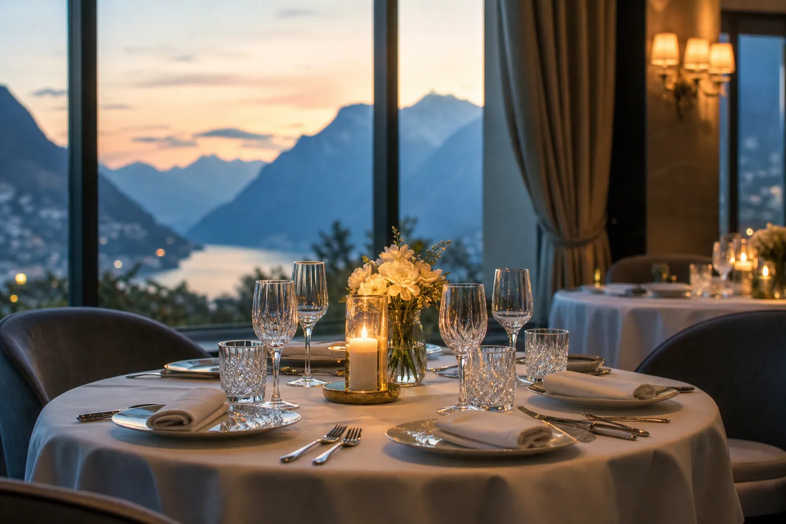 Dining at Supa View Resort